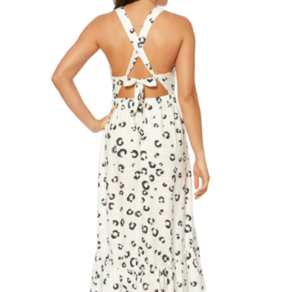 Dolce Vita Roxy Leopard-Print Cutout Dress - Picture 10 of 10